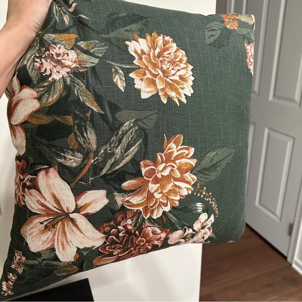 Oversize Printed Floral throw pillow Threshold™ designed with Studio McG…